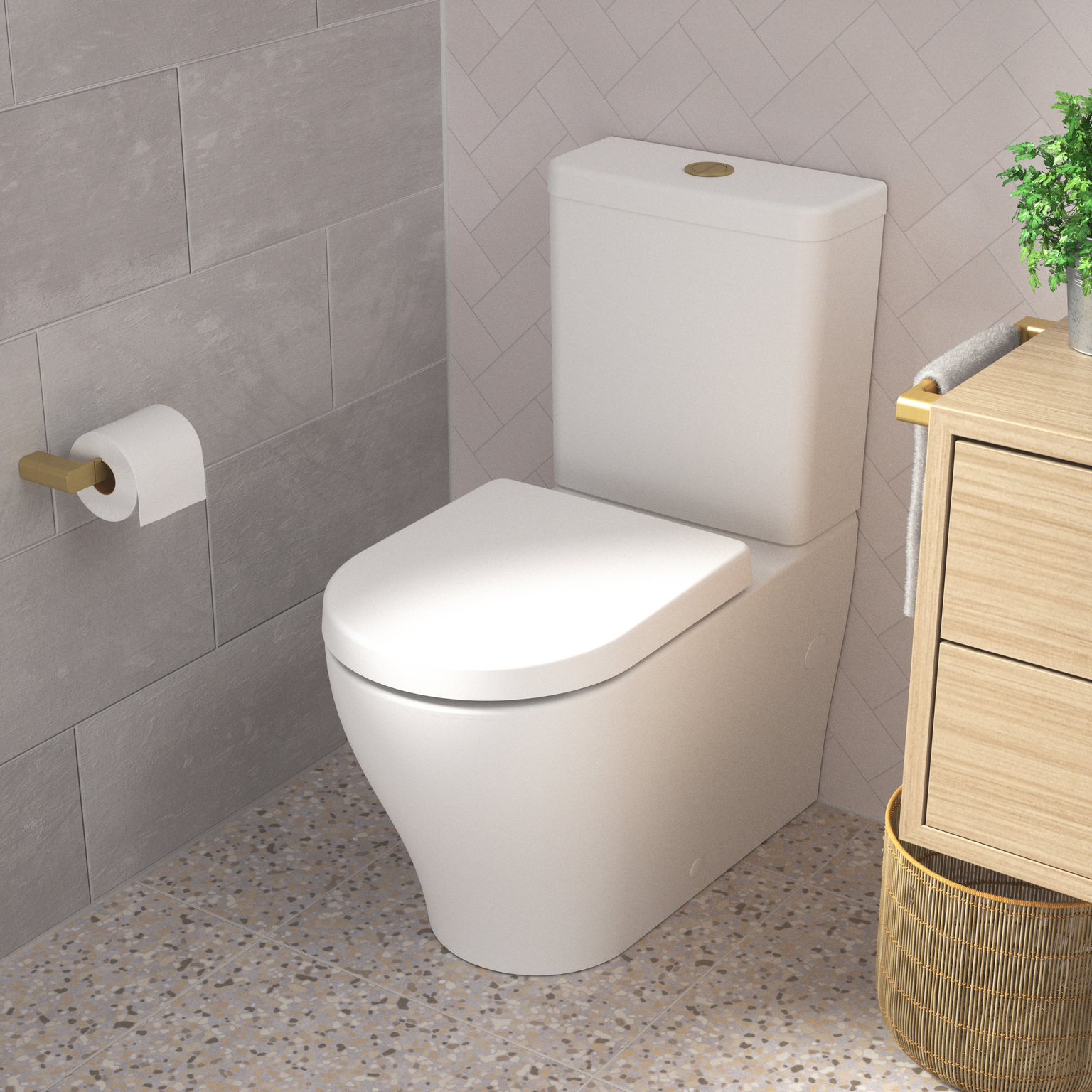 Luna CleanFlush® Toilet Suite